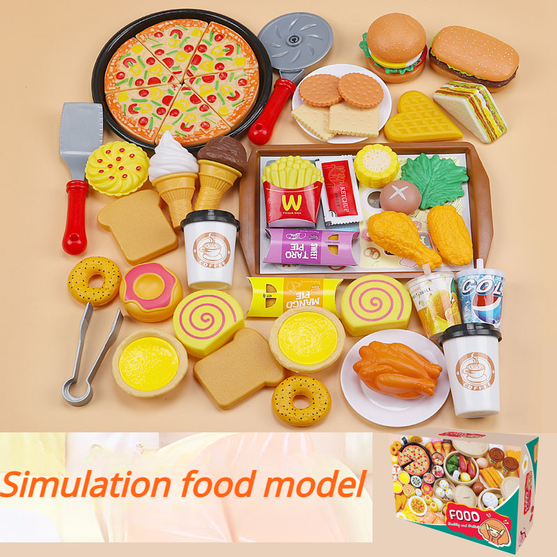 Simulation Breakfast Kids Pretend Play Kitchen Toys Miniature Steamer Buns Dumplings Chinese Food Children Educational Toys