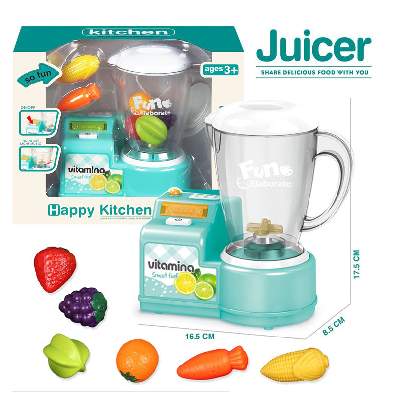 Kitchen Playset Toy Educational Learning Pretend Kitchen Juice Blender Accessories Set Gifts for Kids 3 Years & Up Dropshipping