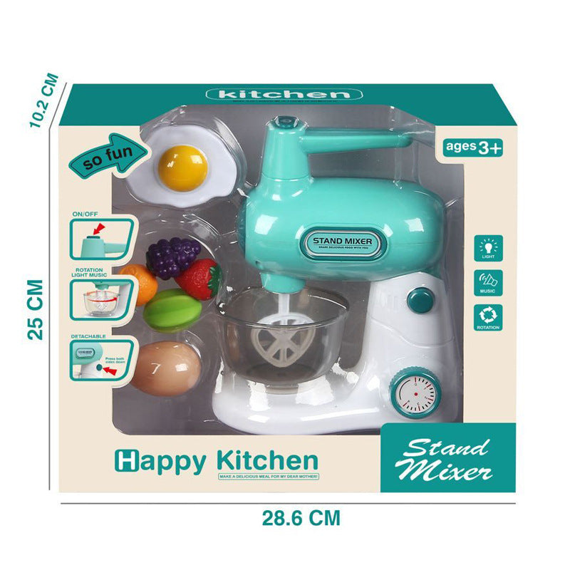 Kitchen Playset Toy Educational Learning Pretend Kitchen Juice Blender Accessories Set Gifts for Kids 3 Years & Up Dropshipping