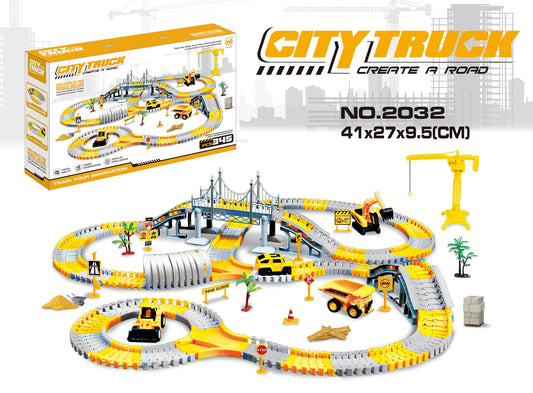 DIY Electric Engineering Track Assembled Rail Car