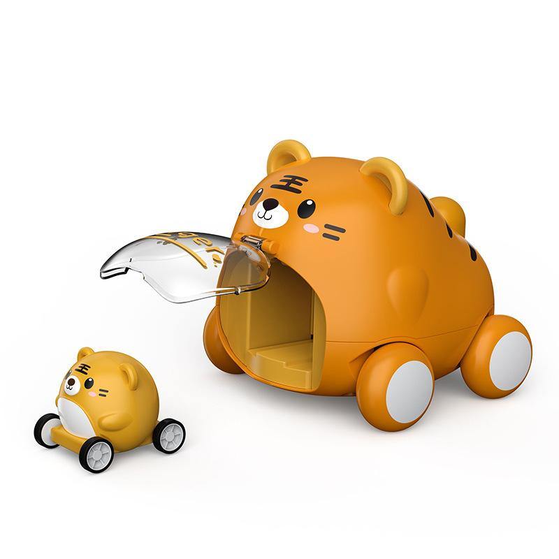 Cartoon Cute Pet Sliding Catapult Car