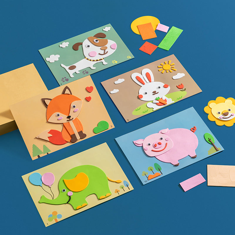 3D EVA Foam Sticker Puzzle Game DIY Animal Children's Education Toys