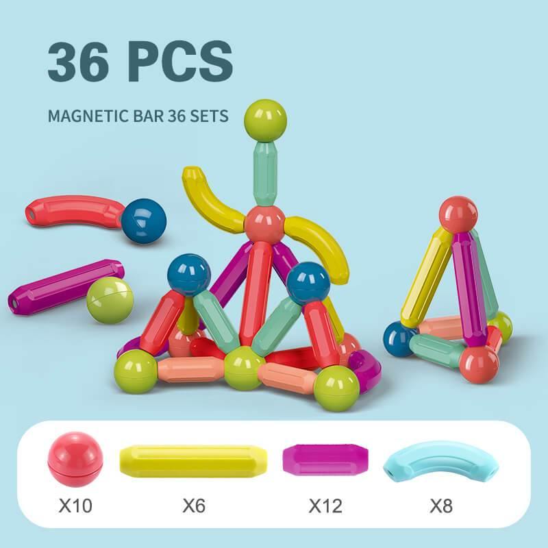 Variety Magnetic Rod Building Blocks For Kids