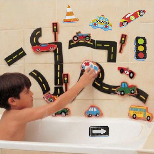 Rail Traffic Vehicle Bath Toys