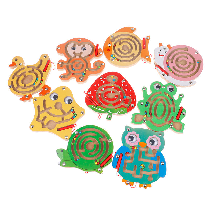 Mini Magnetic Maze Kids Educational Toys