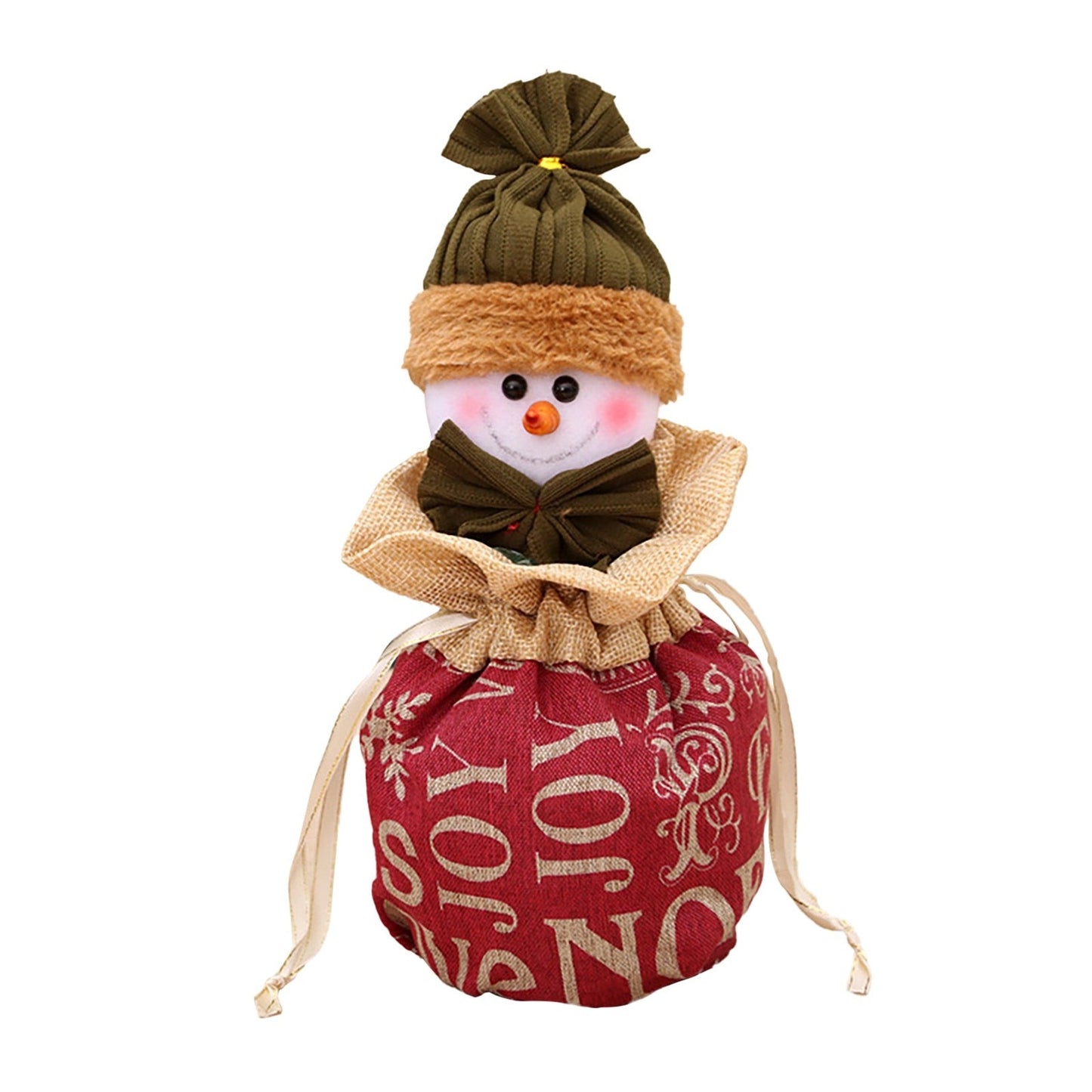 Christmas Knitted Dolls Christmas Eve Candy Gift Bag