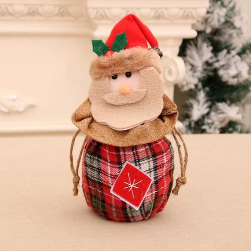 Christmas Knitted Dolls Christmas Eve Candy Gift Bag