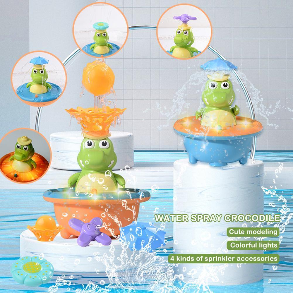 Cute Automatic Water Spray Light Up Bathly Sprinkler