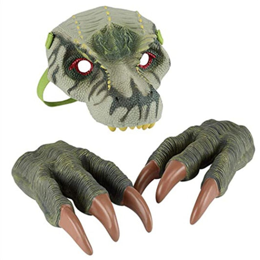 Dinosaur Mask Claws Set For Kids Children Boys Gifts