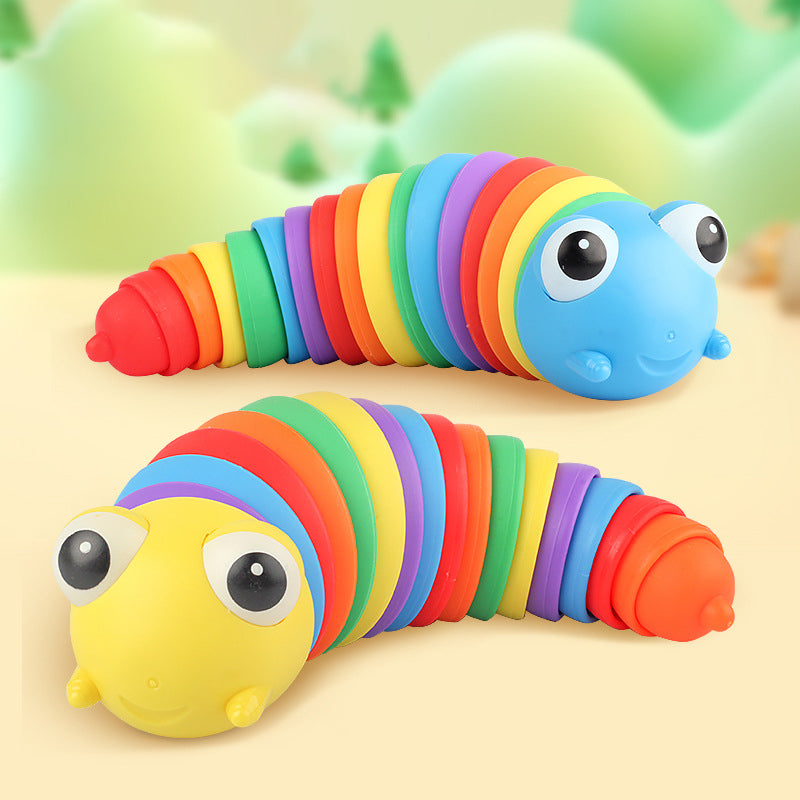 Funny Anti-stress Children Finger Slug Toy Gifts