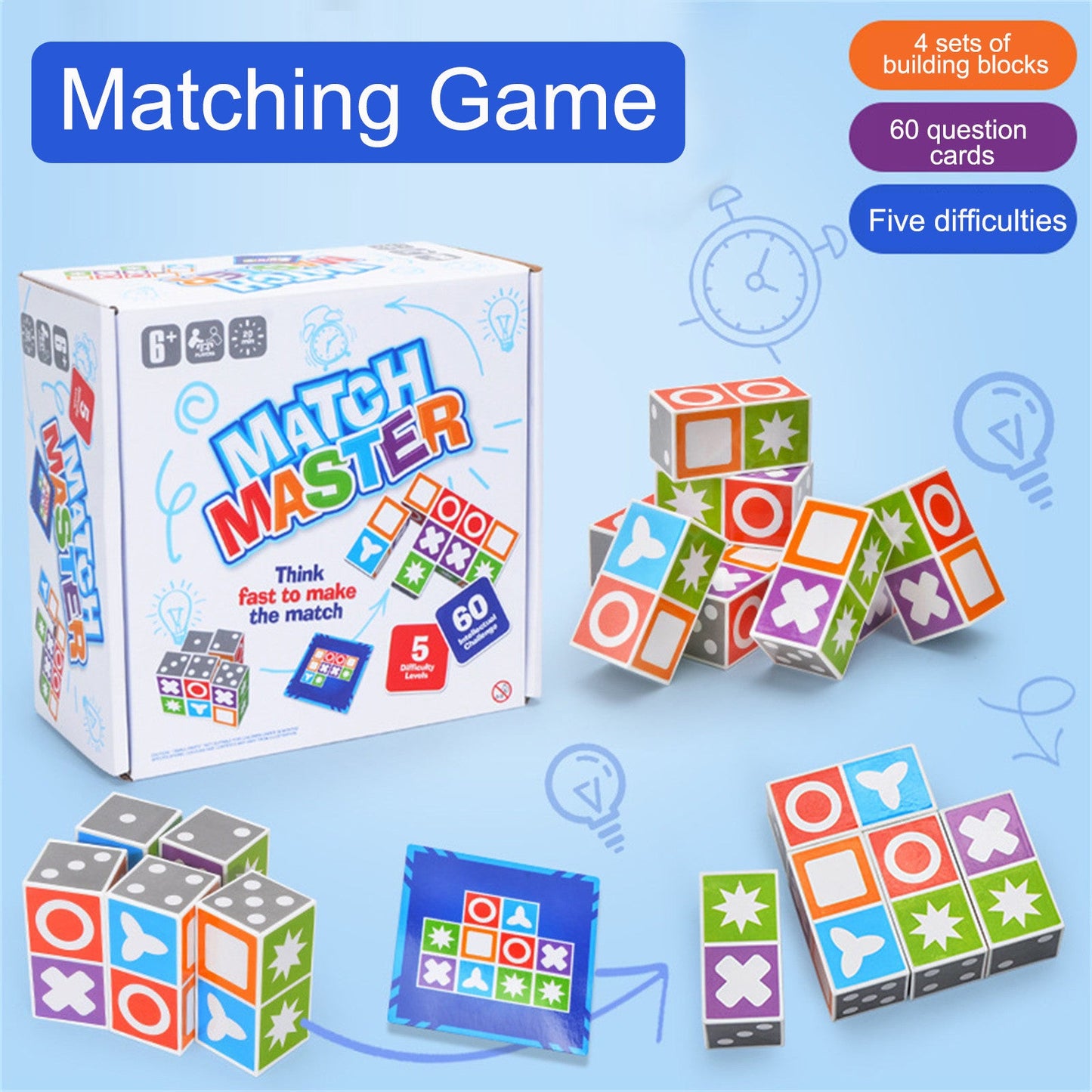 Board Game Match Master Intelligence Development Toys