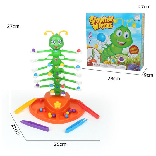 Children Electric Shaking Caterpillar Toy Party Table Game