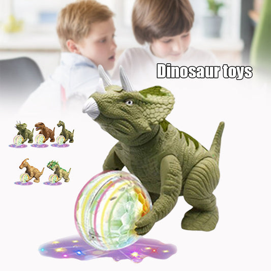 Electric Simulation Dinosaur Model With Lighting Sound