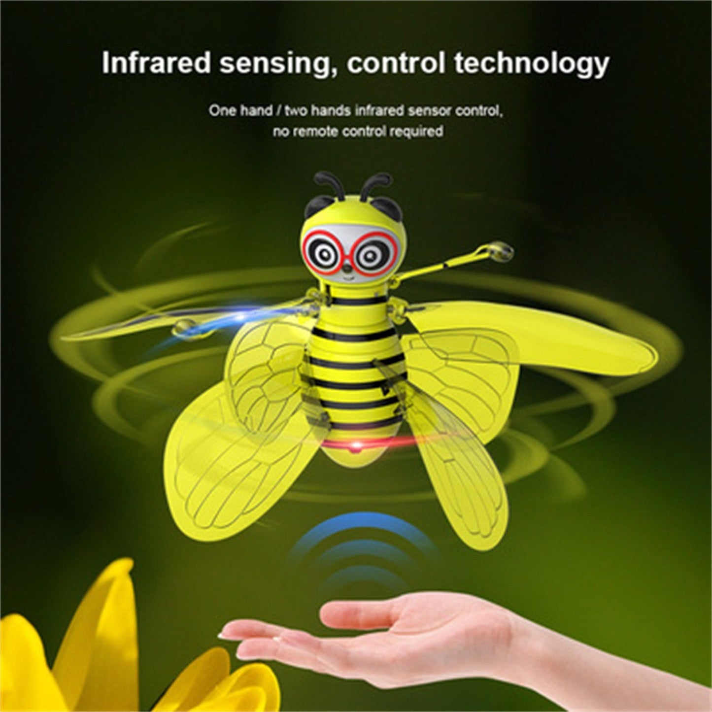 Animal IR Induction Gesture Sensing Flying Toy