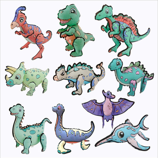 DIY Color Filling Inflatable 3D Watercolor Painting Dinosaur Toy