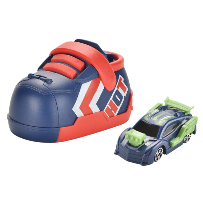 Kid's Ejection Running Shoes Toy Press Shoot Car