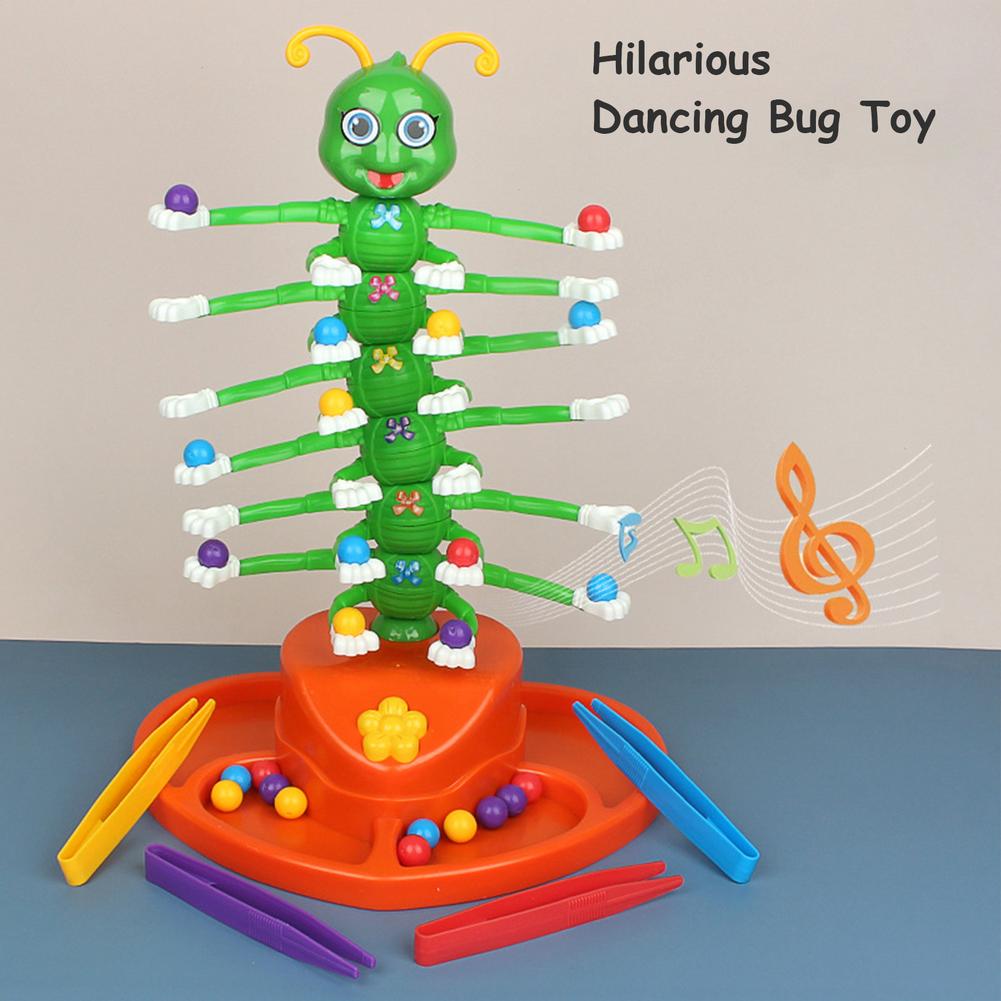 Children Electric Shaking Caterpillar Toy Party Table Game