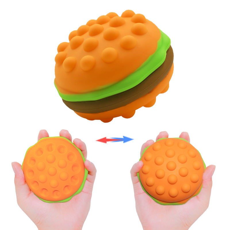 Fidget Toys Hamburger French Fries Stress Relief Toys