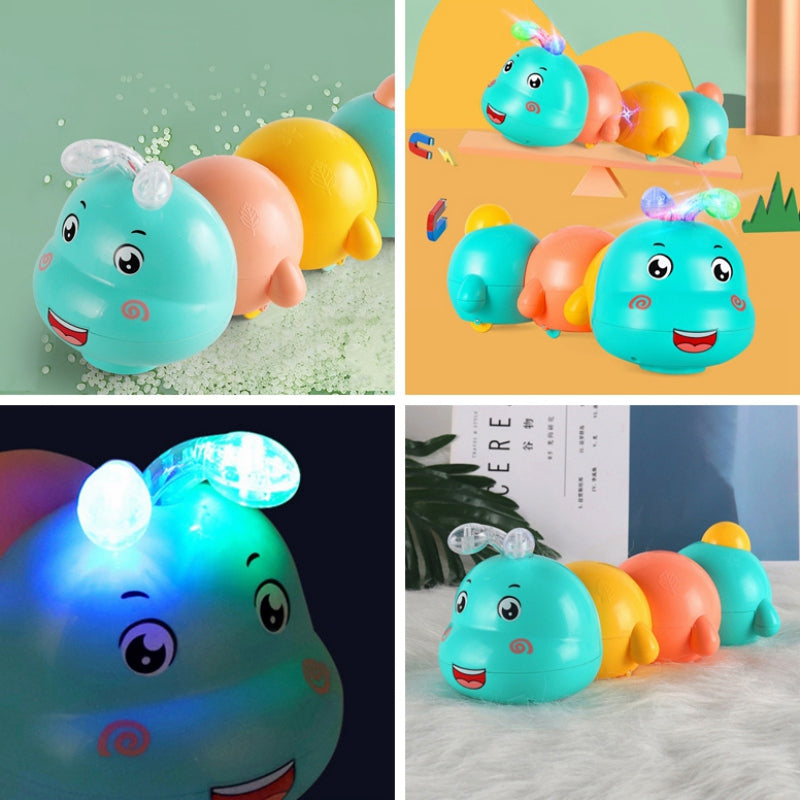 Electric Magnetic WalkingCaterpillars Music Lights Toy