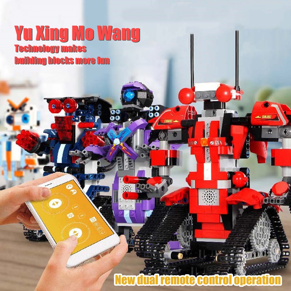 Programming DIY Remote Control Robot STEAM Educational Toys