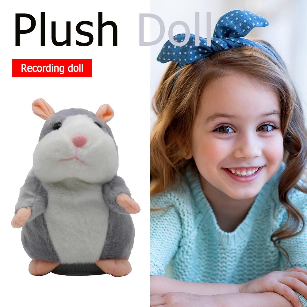 Funny Talking Repeat Hamster Plush Toy Doll Kids Gift