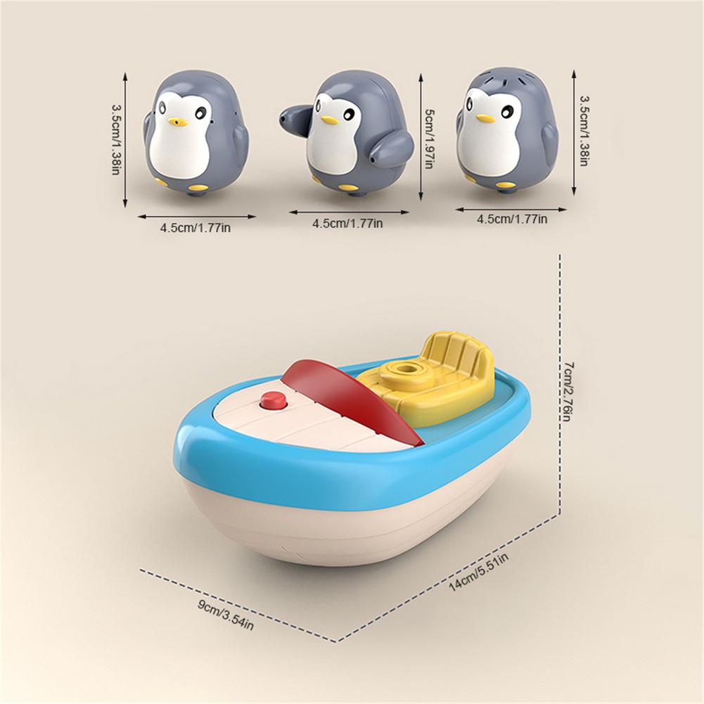 Water Spray Penguin Bathtub Shower Toys For Infants