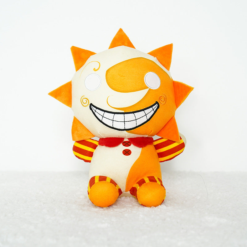 Sundrop FNAF Boss Clown Sun Doll Cartoon Plush Toy