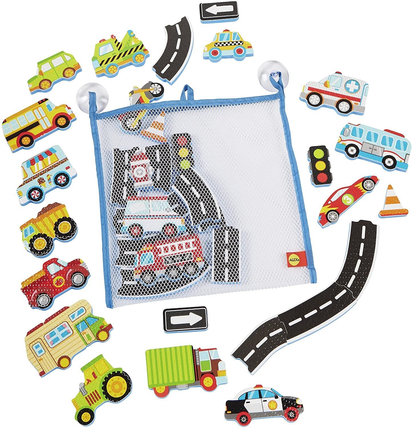 Rail Traffic Vehicle Bath Toys