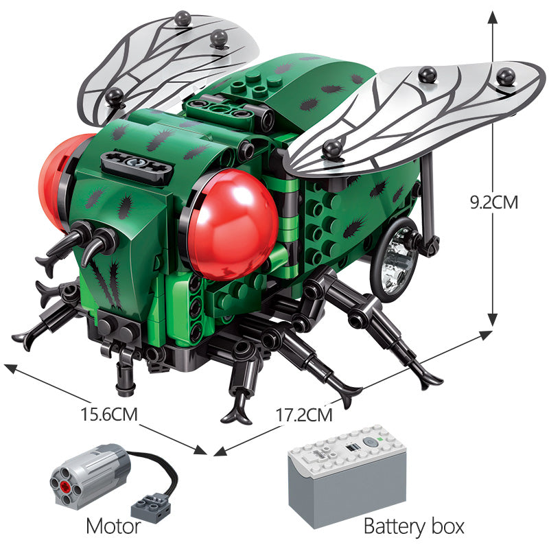 Simulated Electric Little Bee Fly Building Blocks Toys