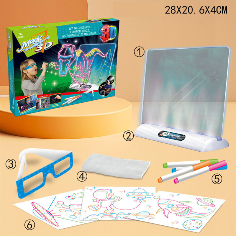 Children's toys Magic Drawing 3D drawing board