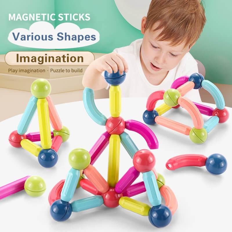 Variety Magnetic Rod Building Blocks For Kids